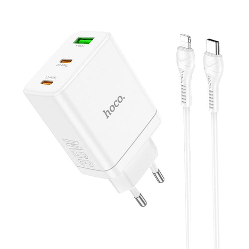 Hoco Ladekabel USB-C auf Lightning 35W | Schnellladen | Robust