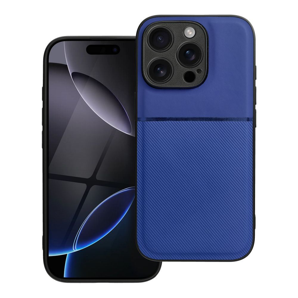 OEM Silikoncase für iPhone 16 PRO Noble | Stoßfest | Slim Design - Blau