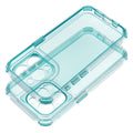 OEM Silikoncase für iPhone 16 PLUS Matrix mint | Stoßfest | Slim Design - Transparent