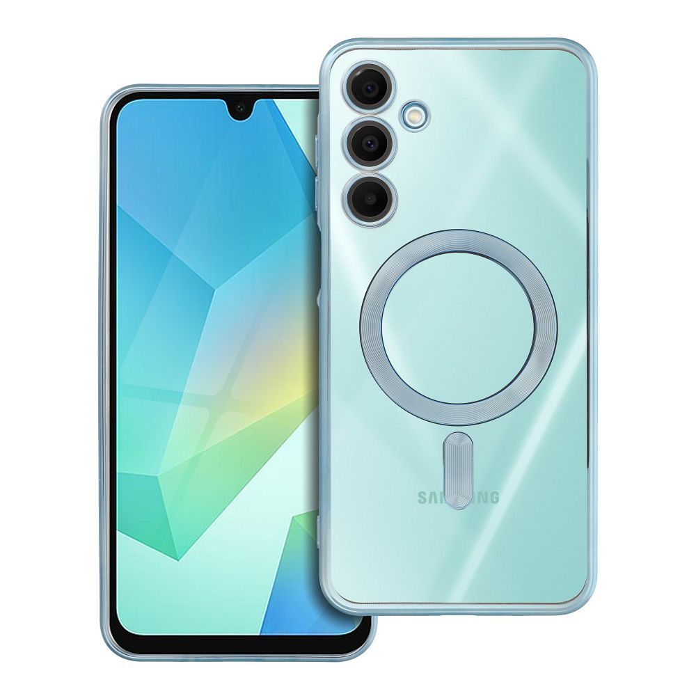 OEM Silikoncase für Samsung A16 5G / A16 4G Electro Mag compatible with MagSafe | Stoßfest | Slim Design - Blau