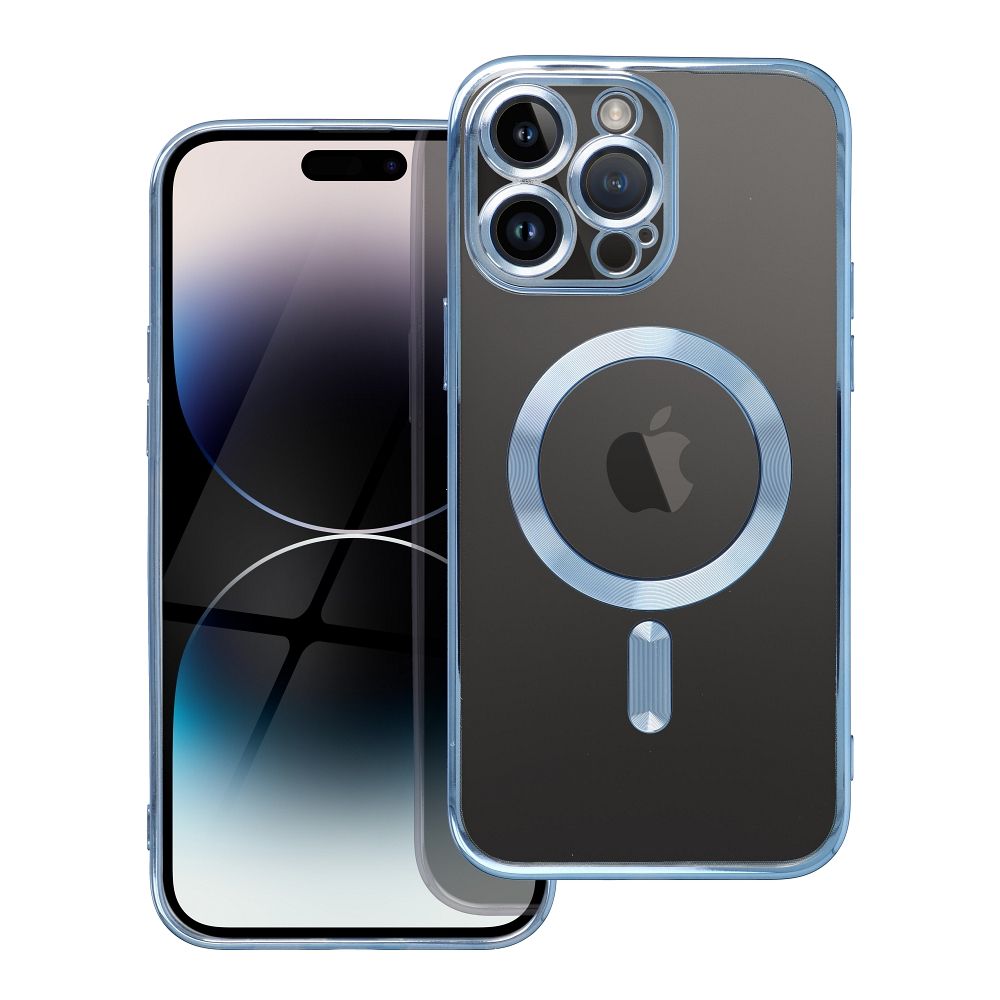 OEM Silikoncase für iPhone SE 2025 Electro Mag compatible with MagSafe | Stoßfest | Slim Design - Blau