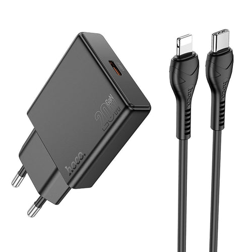 Hoco Ladekabel USB-C auf Lightning 20W | Schnellladen | Robust