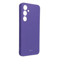 Roar Silikoncase für SAMSUNG S24 FE | Stoßfest | Slim Design - Lila