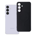 OEM Silikoncase für Samsung S25 FE Mag compatible with MagSafe | Stoßfest | Slim Design - Schwarz