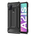 OEM Silikoncase für Samsung A21S Armor | Stoßfest | Slim Design - Schwarz