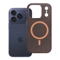 OEM Silikoncase für iPhone 17 PRO Gentleman Mag compatible with MagSafe brown | Stoßfest | Slim Design