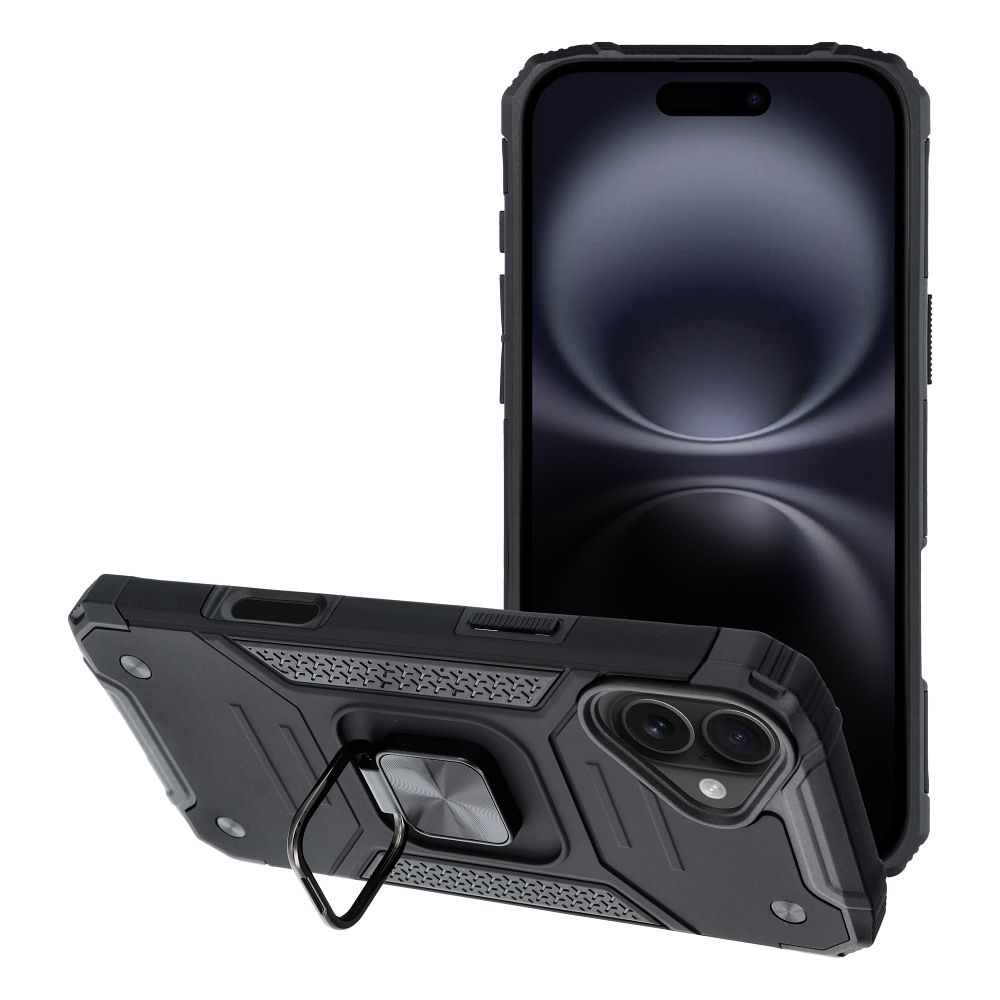 OEM Silikoncase für iPhone 16 Nitro | Stoßfest | Slim Design - Schwarz