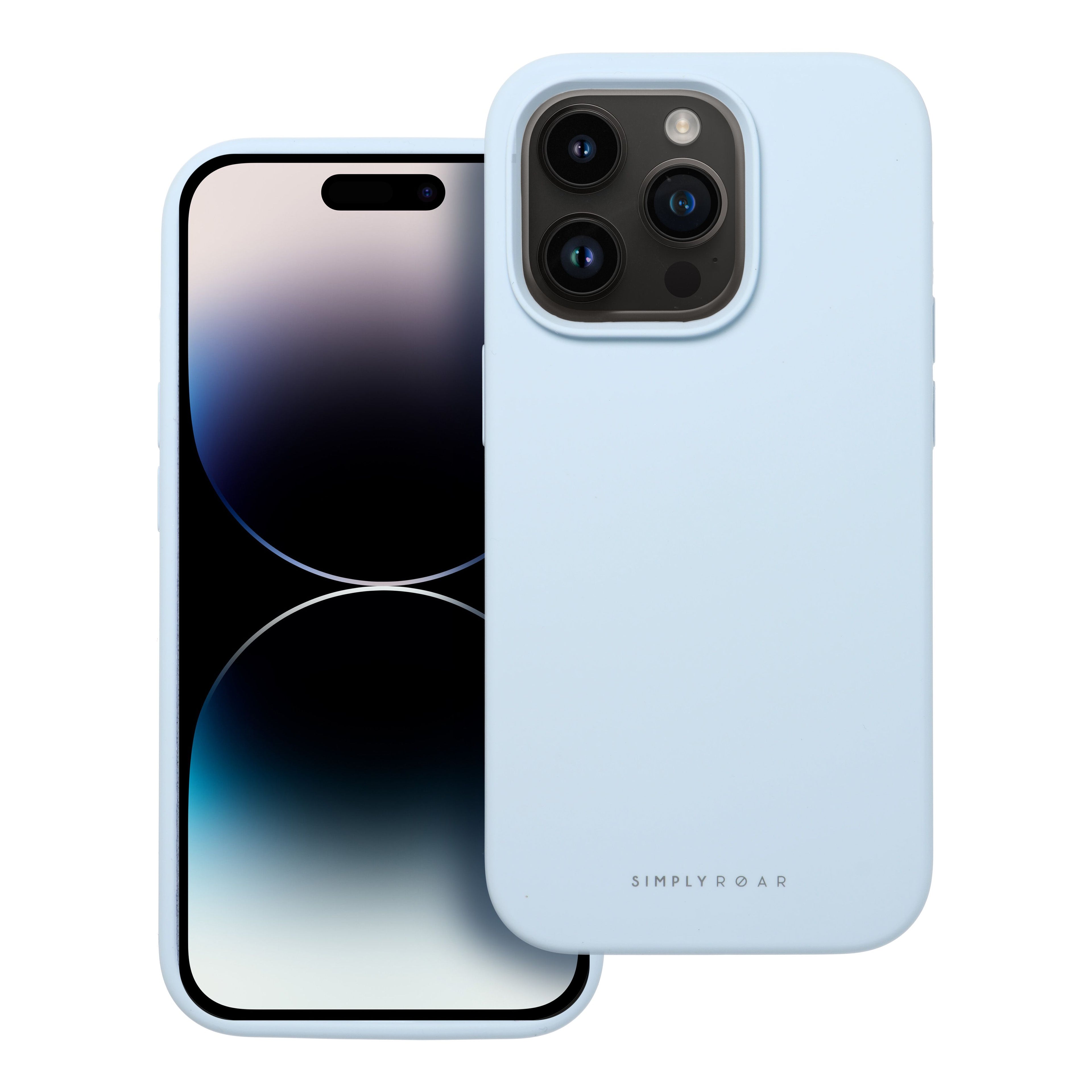 Roar Silikoncase für IPHONE 11 Pro Light | Stoßfest | Slim Design - Blau