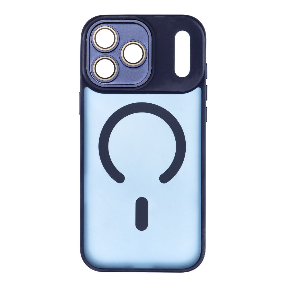 OEM Silikoncase für iPhone 17 PRO MAX Variete Mag compatible with MagSafe | Stoßfest | Slim Design - Blau