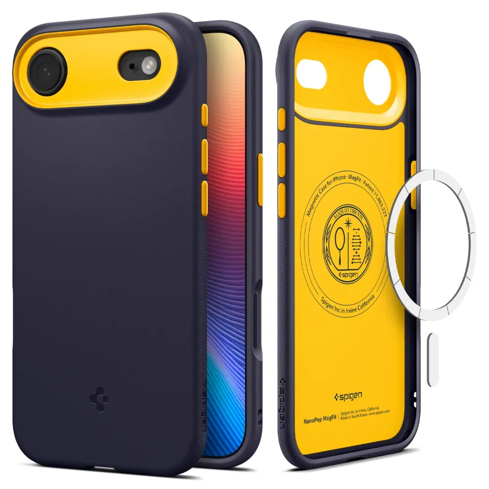 Spigen Silikoncase für IPHONE 17 Air blueberry | Stoßfest | Slim Design - Blau