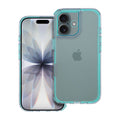 OEM Silikoncase für iPhone 17 Matrix mint | Stoßfest | Slim Design - Transparent