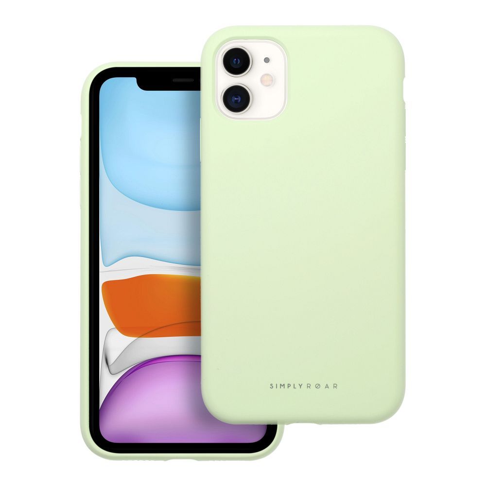 Roar Silikoncase für IPHONE 11 Light | Stoßfest | Slim Design - Grün