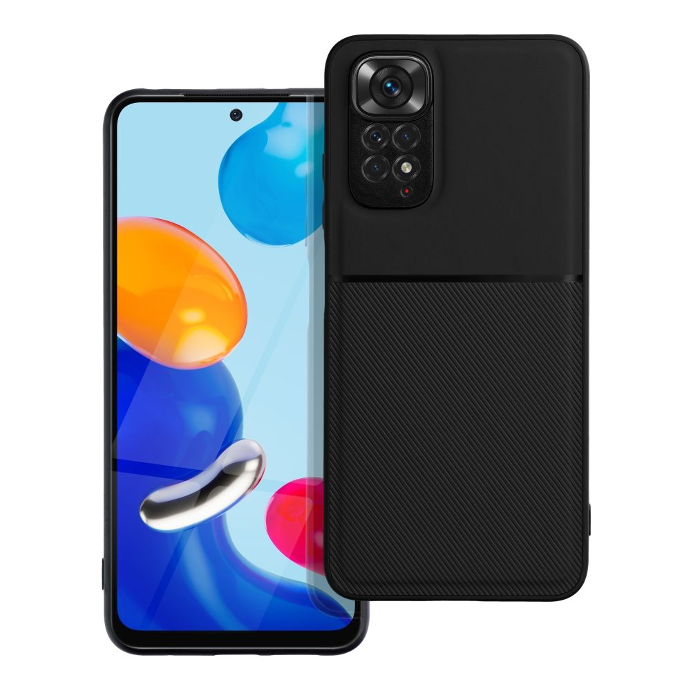 OEM Silikoncase für Xiaomi Redmi Note 11 / 11S Noble | Stoßfest | Slim Design - Schwarz