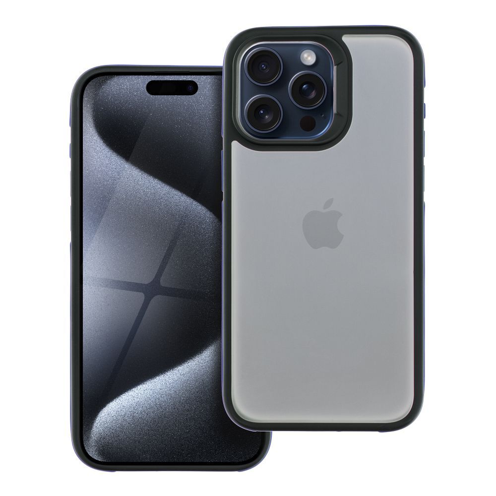 OEM Silikoncase für iPhone 15 PRO MAX Neo | Stoßfest | Slim Design - Blau