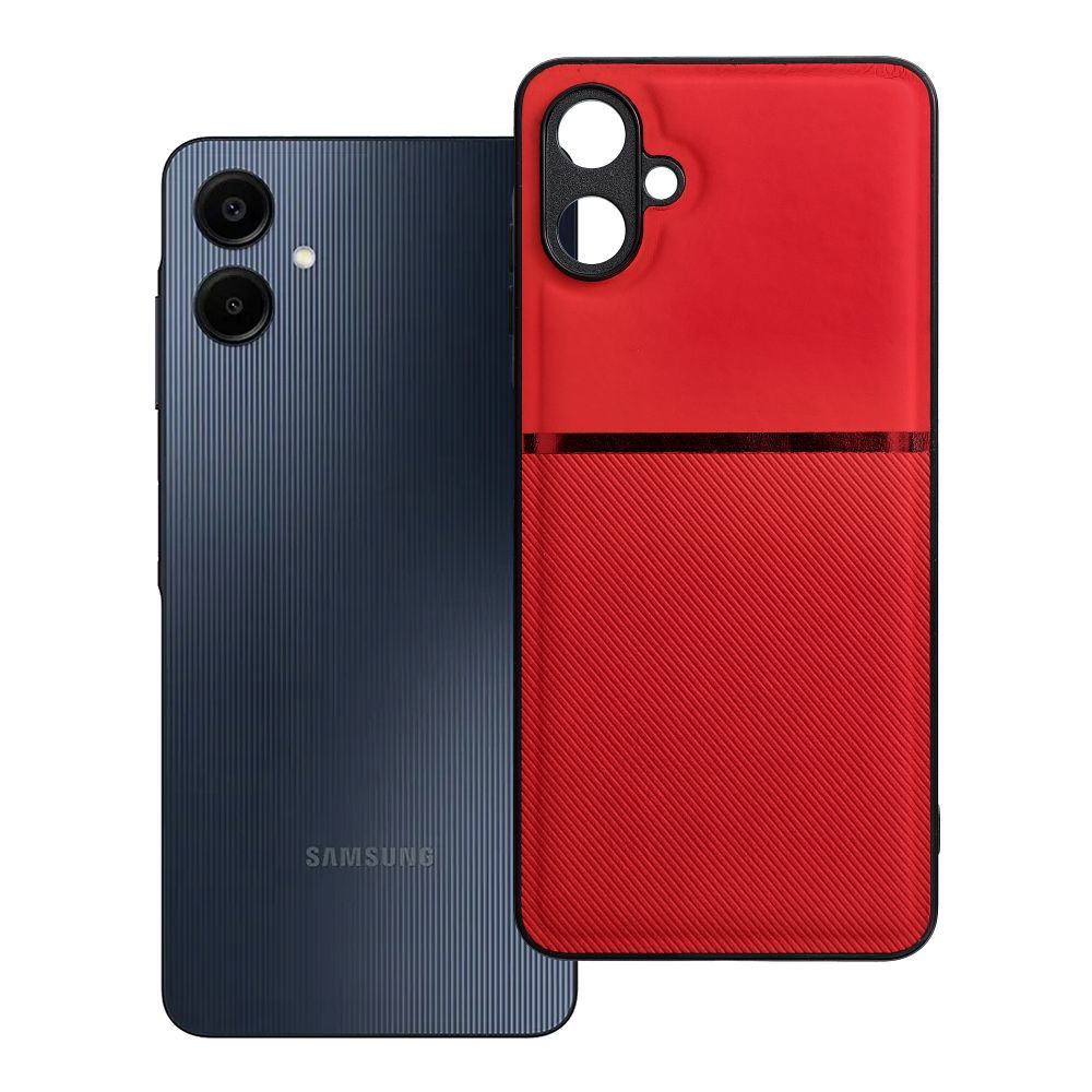 OEM Silikoncase für Samsung A06 Noble | Stoßfest | Slim Design - Rot