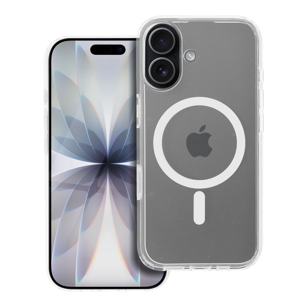 OEM Silikoncase für iPhone 17 Mag Elite (STR / NON-YELLOWING / CAMERA CONTROL BUTTON) compatible wit | Stoßfest | Slim Design - Transparent