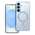 OEM Silikoncase für Samsung S25 PLUS Electro Mag compatible with MagSafe | Stoßfest | Slim Design - Blau