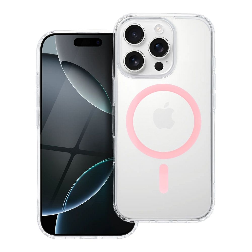 OEM Silikoncase für iPhone 11 Drop Glue Colorful Ring Mag compatible with MagSafe | Stoßfest | Slim Design - Rosa
