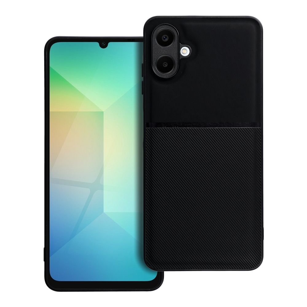 OEM Silikoncase für Samsung A06 Noble | Stoßfest | Slim Design - Schwarz