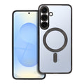OEM Silikoncase für fo rSamsung S25 PLUS Electro Mag compatible with MagSafe | Stoßfest | Slim Design - Schwarz
