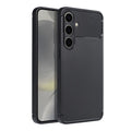 OEM Silikoncase für Samsung S24 PLUS Carbon Premium | Stoßfest | Slim Design - Schwarz