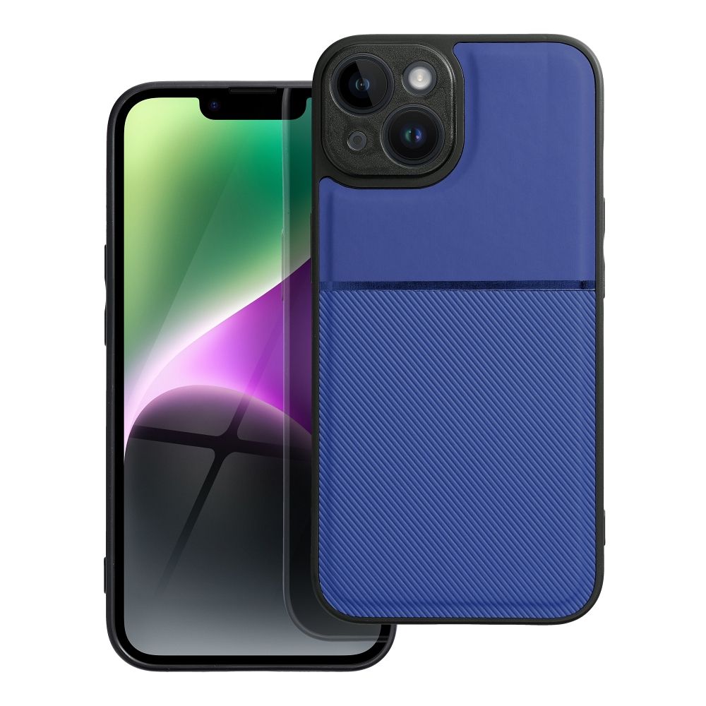 OEM Silikoncase für iPhone 14 Noble | Stoßfest | Slim Design - Blau