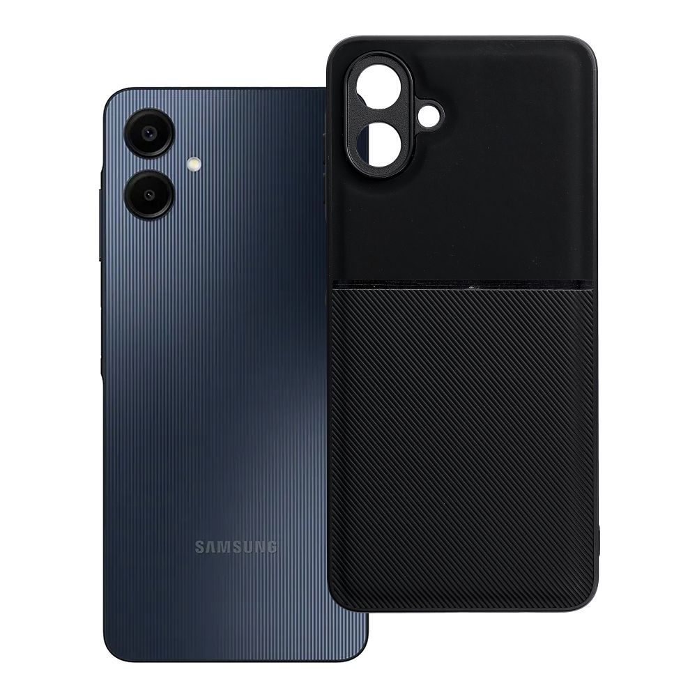 OEM Silikoncase für Samsung A07 Noble | Stoßfest | Slim Design - Schwarz