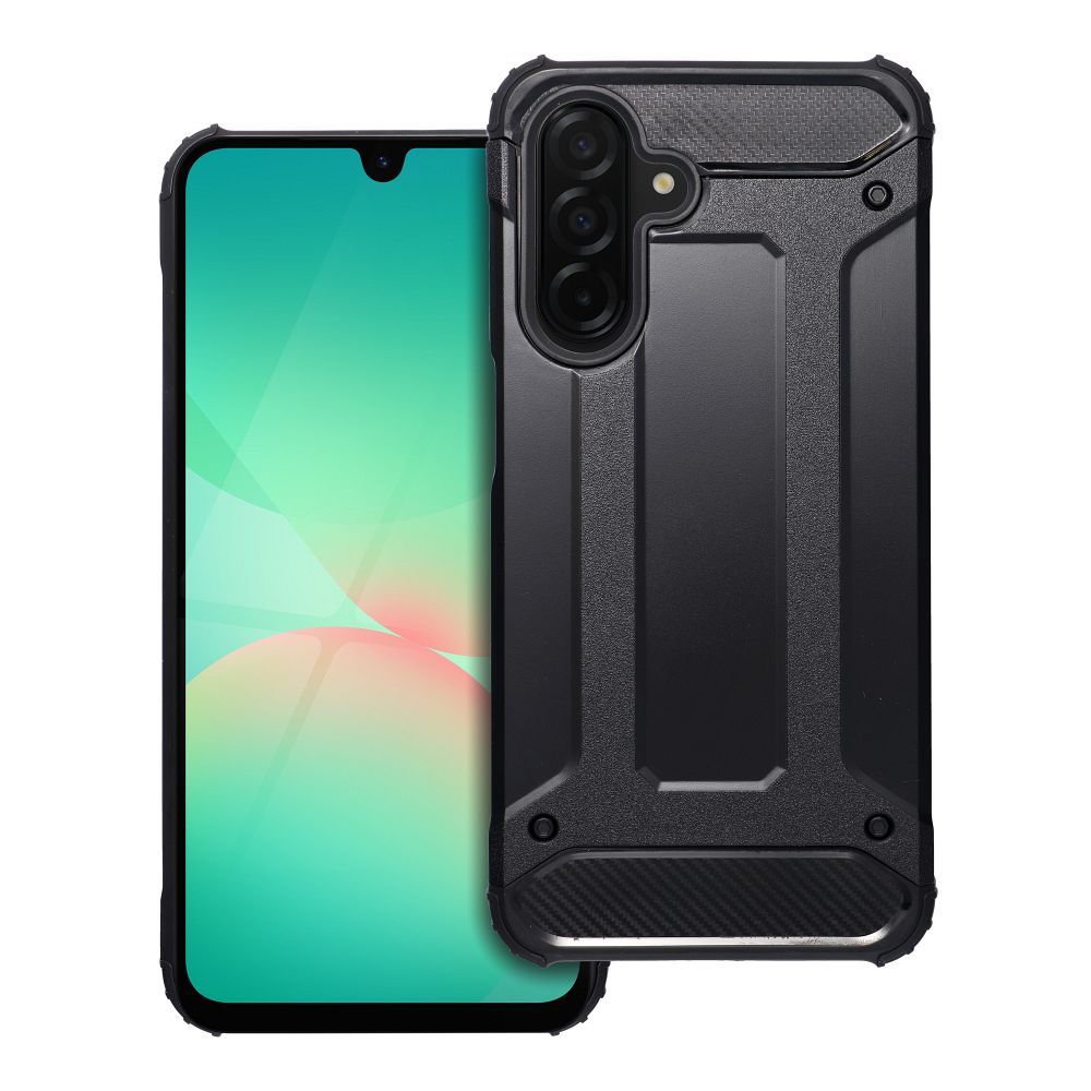 OEM Silikoncase für Samsung A26 5G Armor | Stoßfest | Slim Design - Schwarz