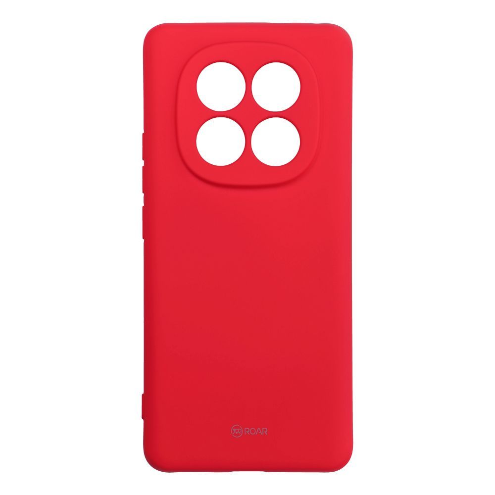 Roar Silikoncase für ROAR futera ALL DAY COLORFUL JELLY do XIAOMI Redmi Note 14 Pro+ 5G Różowy | Stoßfest | Slim Design - Rot