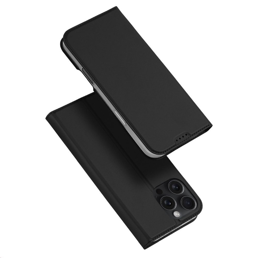 Dux Ducis Silikoncase für IPHONE 16 Pro Max | Stoßfest | Slim Design - Schwarz