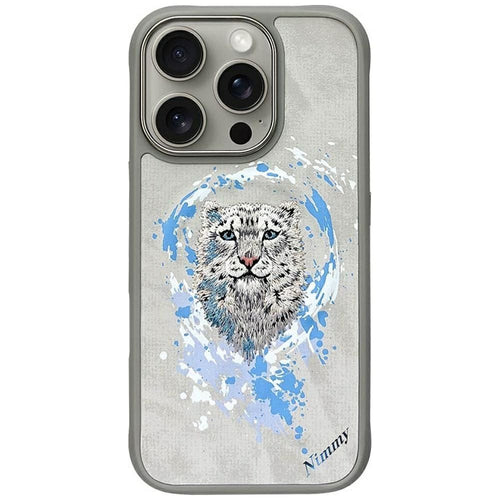 Nimmy Silikoncase für IPHONE 16 Pro Max light | Stoßfest | Slim Design - Grau
