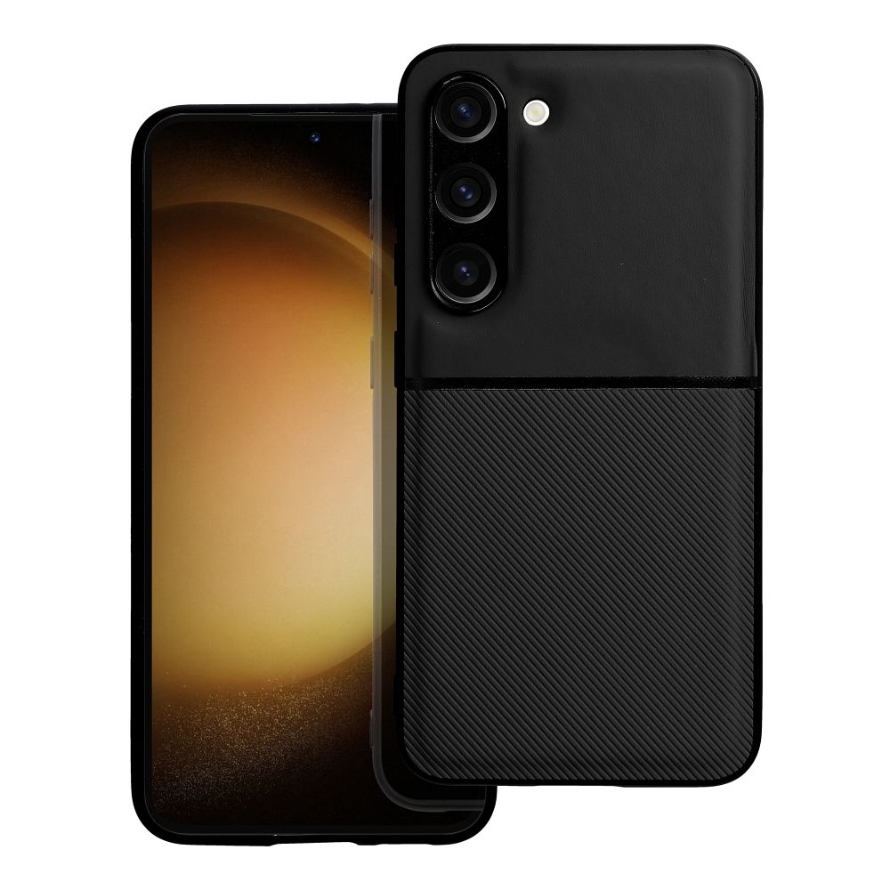 OEM Silikoncase für Samsung S23 Noble | Stoßfest | Slim Design - Schwarz