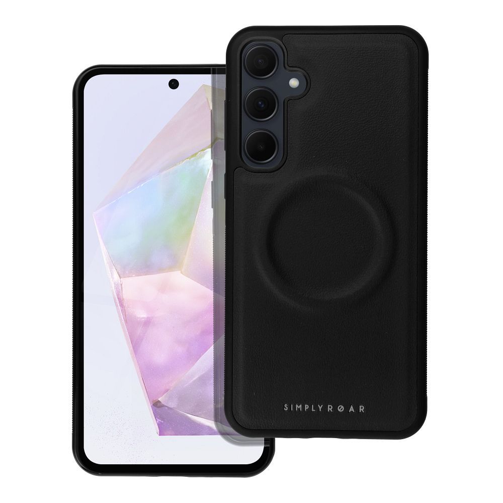 Roar Silikoncase für Samsung Galaxy A35 5G | Stoßfest | Slim Design - Schwarz