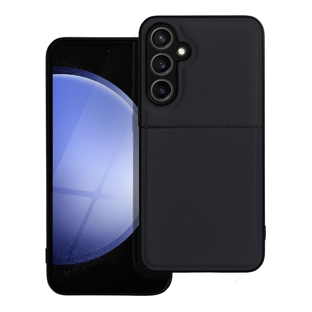OEM Silikoncase für Samsung S23 FE Noble | Stoßfest | Slim Design - Schwarz