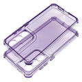 OEM Silikoncase für Xiaomi Redmi Note 14 4G (GLOBAL - 164,84mm x 78,15mm x 8,16mm) Matrix light viol | Stoßfest | Slim Design - Rot