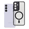 OEM Silikoncase für Samsung S25 FE Variete Mag comaptible with MagSafe | Stoßfest | Slim Design - Schwarz