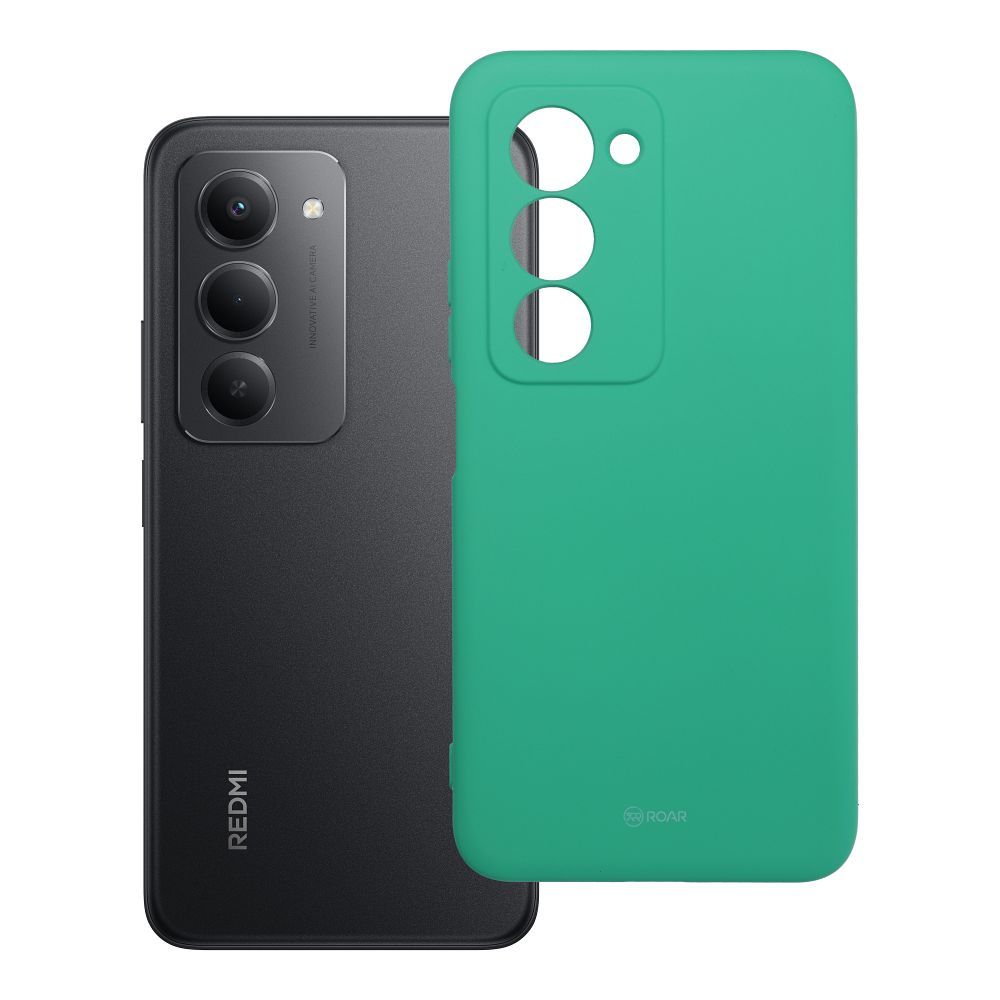 Roar Silikoncase für XIAOMI Redmi 15 4G / 5G (171,1mm) mint | Stoßfest | Slim Design - Rot