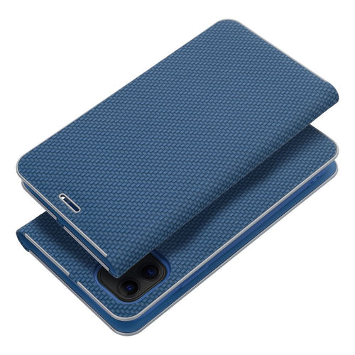 OEM Bookcase für IPHONE 15 | Rundumschutz | Kartenfach - Blau