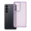 OEM Silikoncase für Samsung S26 PLUS Matrix light violet | Stoßfest | Slim Design - Transparent
