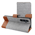 OEM Bookcase für Xiaomi Redmi 13C / Poco C65 Jeans | Rundumschutz | Kartenfach - Rot