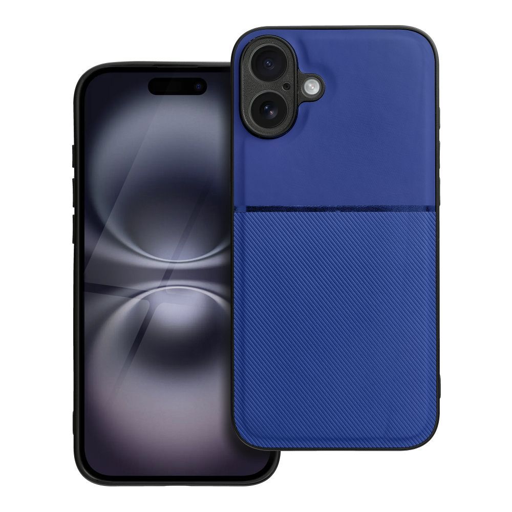 OEM Silikoncase für iPhone 16 PLUS Noble | Stoßfest | Slim Design - Blau