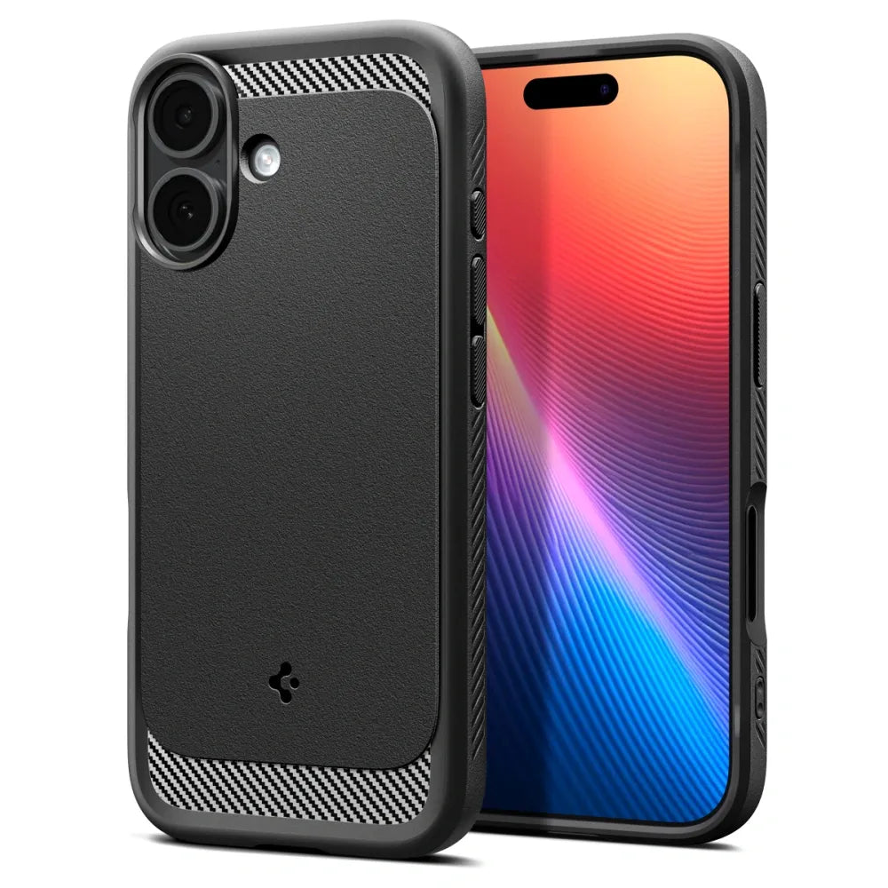Spigen Silikoncase für IPHONE 17 mattschwarz | Stoßfest | Slim Design - Schwarz