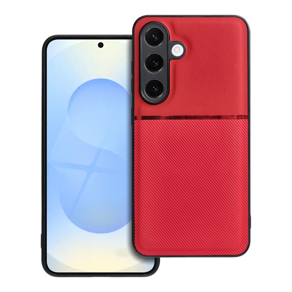 OEM Silikoncase für Samsung S25 Noble | Stoßfest | Slim Design - Rot