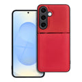 OEM Silikoncase für Samsung S25 Noble | Stoßfest | Slim Design - Rot