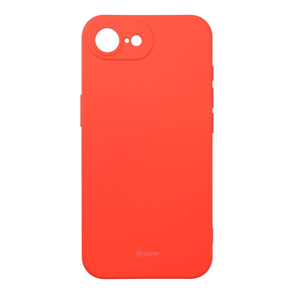 Roar Silikoncase für IPHONE 16e peach | Stoßfest | Slim Design - Rosa