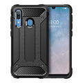 OEM Silikoncase für Samsung A40 Armor | Stoßfest | Slim Design - Schwarz