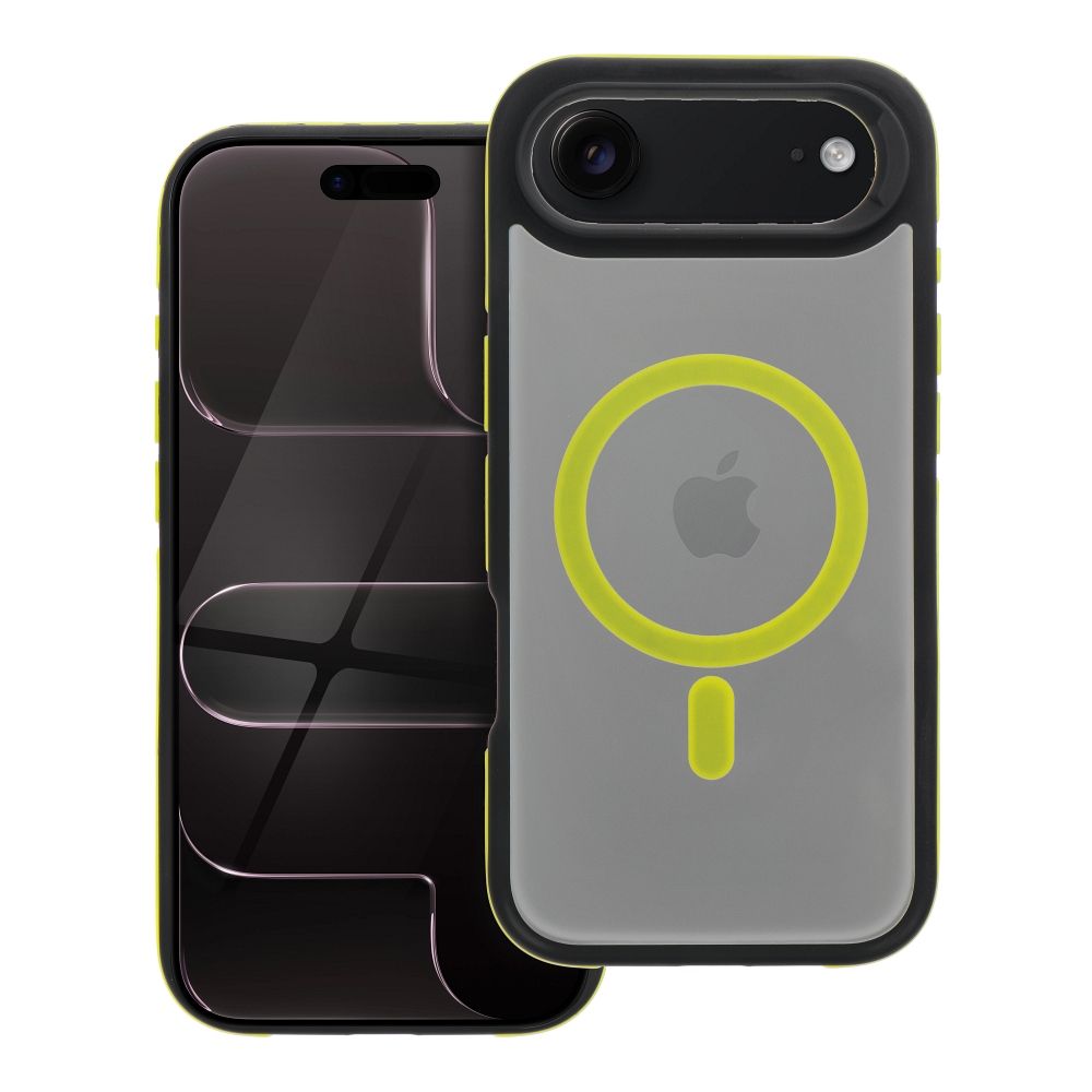 OEM Silikoncase für iPhone 17 AIR Neo compatible with MagSafe | Stoßfest | Slim Design - Gelb