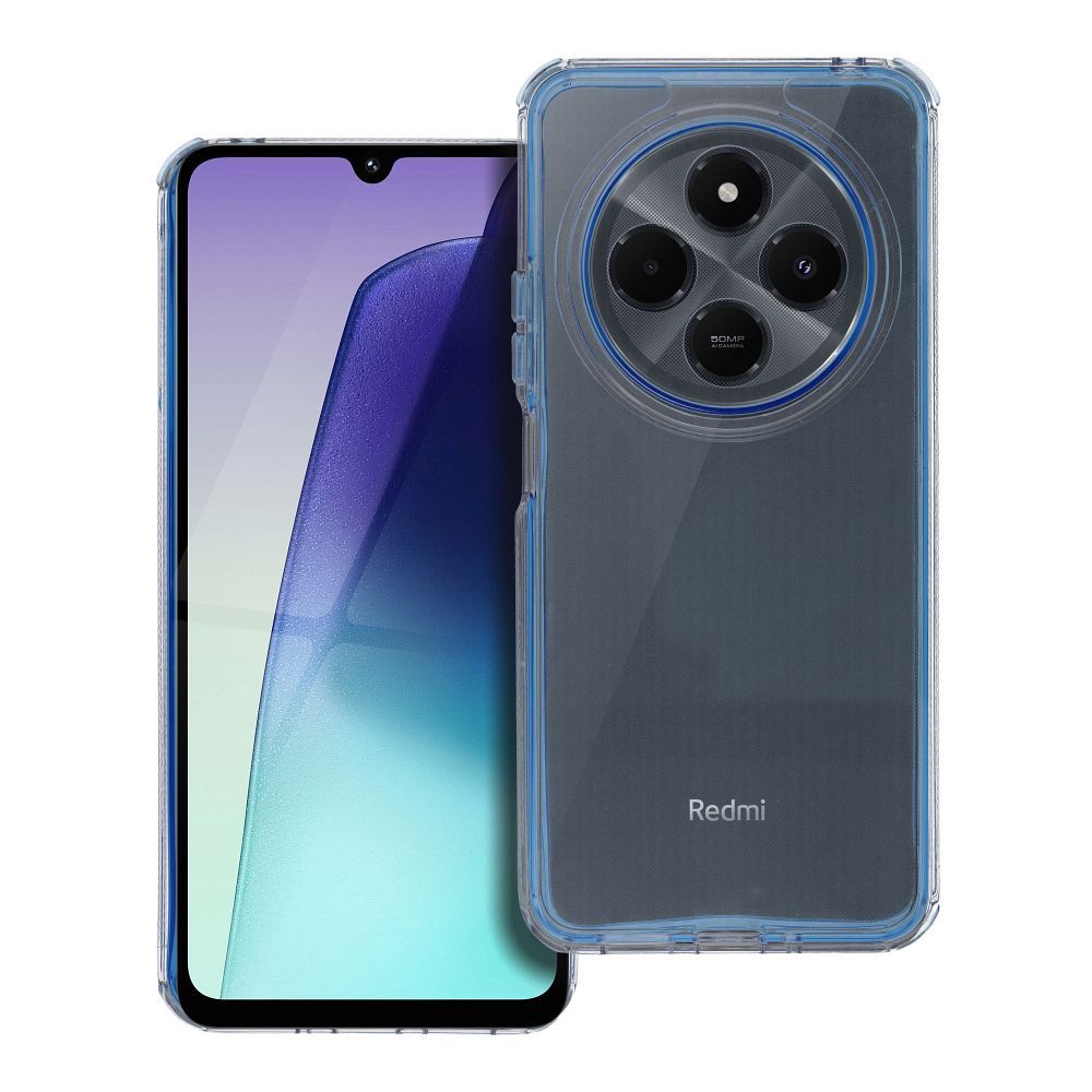 OEM Silikoncase für Xiaomi Redmi 14C Matrix | Stoßfest | Slim Design - Blau