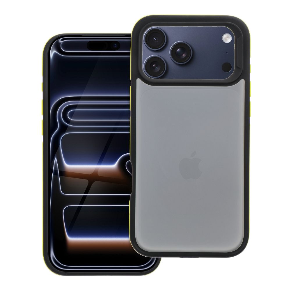 OEM Silikoncase für iPhone 17 PRO MAX Neo | Stoßfest | Slim Design - Gelb