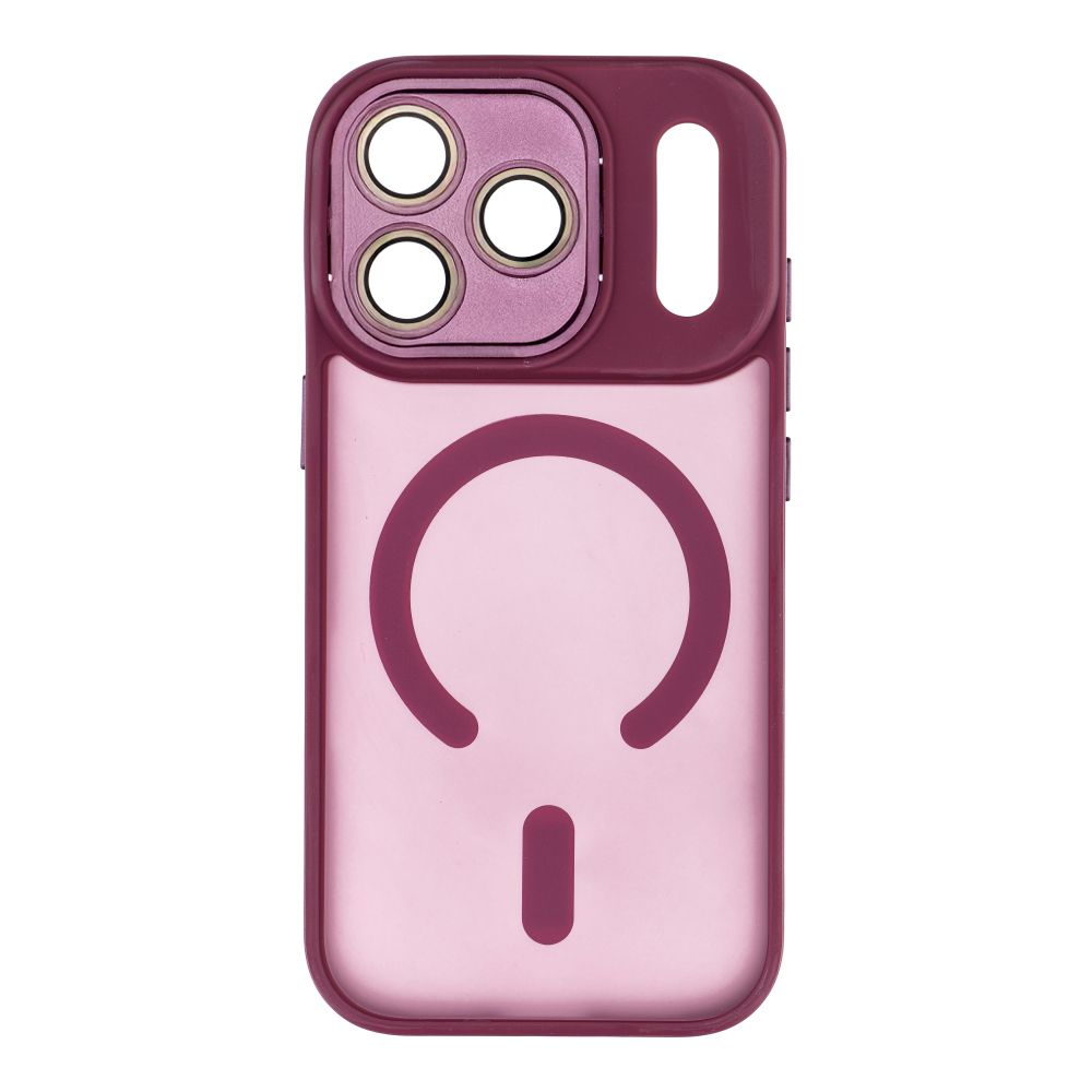 OEM Silikoncase für iPhone 17 PRO Variete Mag compatible with MagSafe | Stoßfest | Slim Design - Lila